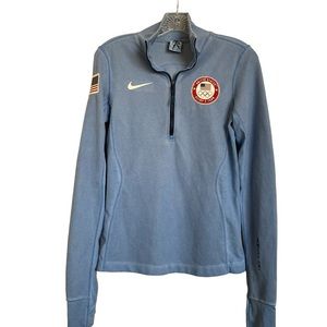 Nike Women’s Team USA Half Zip Pullover Jacket Size Medium